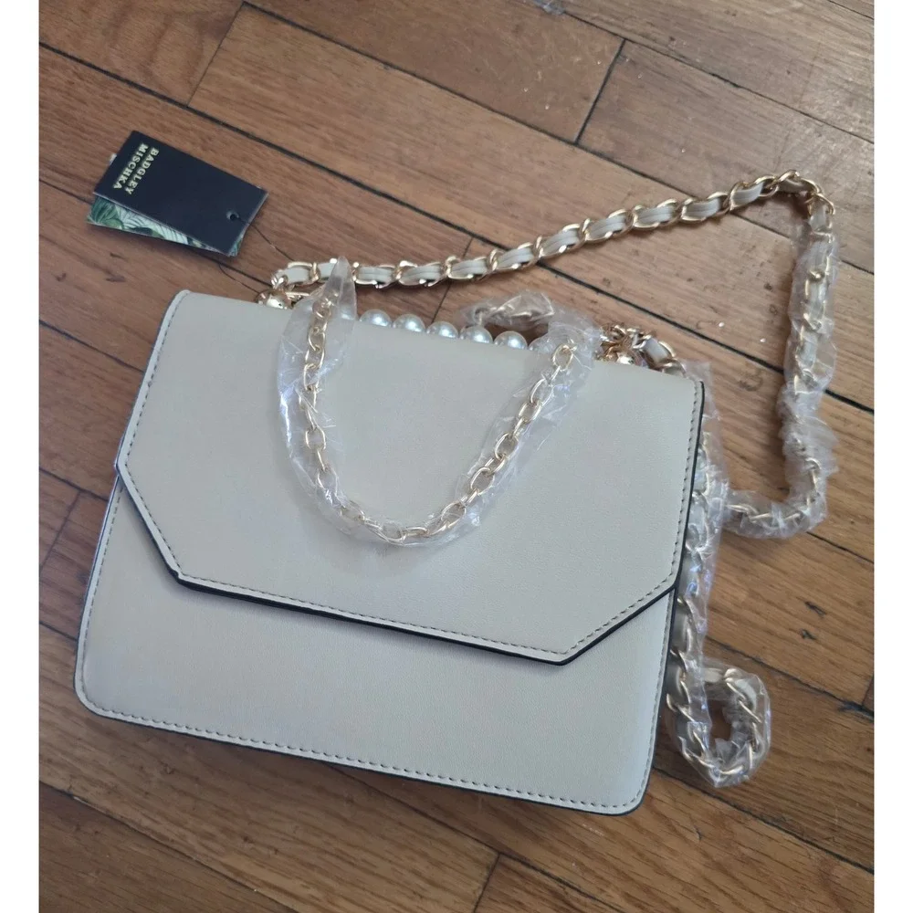 Badgley Mischka Crossbody Bag in Two Tones